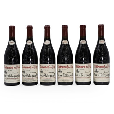 Lot 108 - Chateauneuf-du-Pape, Vieux Telegraphe 'La Crau', 2006