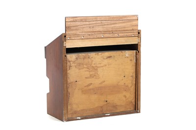 Lot 515 - A mahogany 'Telephone Directory' shelf