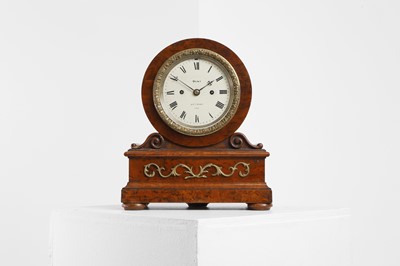 Lot 112 - A Regency mantel clock