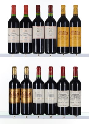 Lot 90 - A selection of Bordeaux red wines