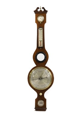 Lot 365 - Manning Steyning, a rosewood banjo barometer