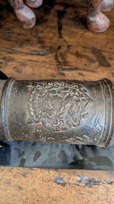 Lot 131 - A bronze signal cannon