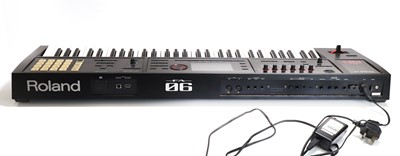 Lot 255 - A Roland FA06 synthesizer keyboard