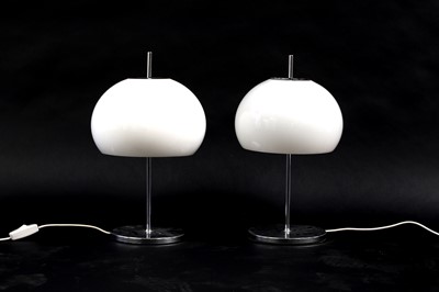 Lot 518 - A pair of Harvey Guzzini style lamps