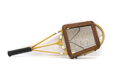 Lot 229 - A Hazells' streamline tennis racket