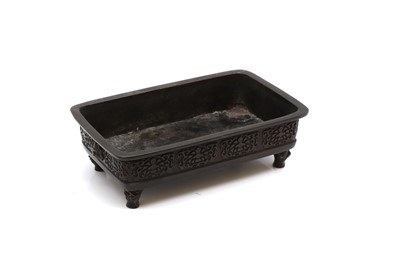 Lot 241 - A Chinese bronze planter