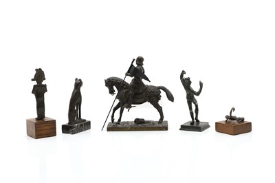 Lot 311 - A bronze figure