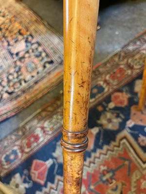 Lot 454 - A set of four Victorian Aesthetic period satinwood side chairs by Howard & Sons