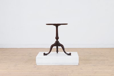 Lot 325 - A George III-style mahogany kettle stand