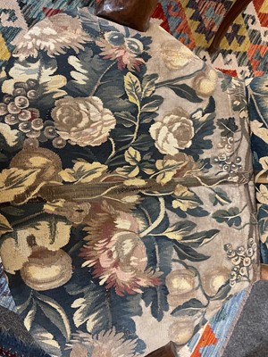 Lot 392 - A George I walnut shepherd's crook armchair