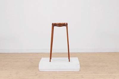 Lot 427 - A George III satinwood, sycamore and amaranth kettle stand