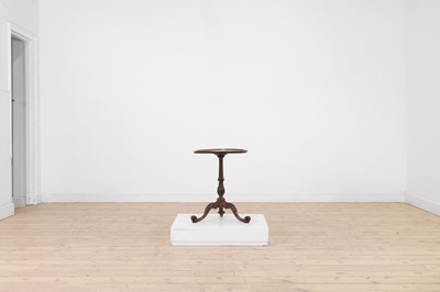 Lot 317 - A George III-style mahogany tripod table