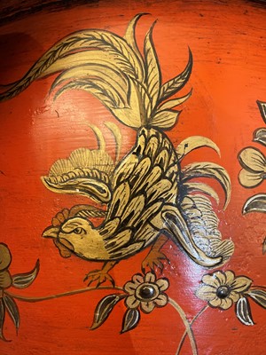 Lot 456 - A toleware wine cooler