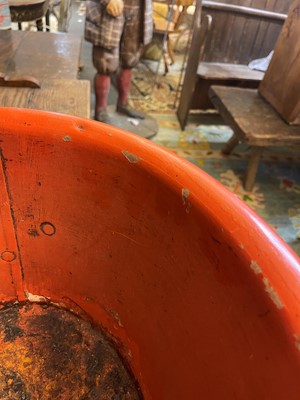 Lot 456 - A toleware wine cooler