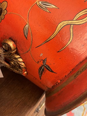 Lot 456 - A toleware wine cooler