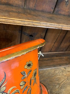 Lot 456 - A toleware wine cooler