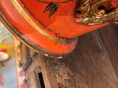 Lot 456 - A toleware wine cooler