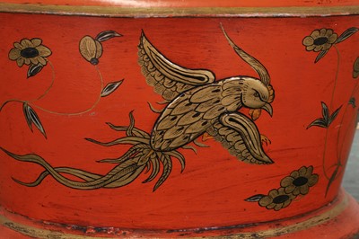 Lot 456 - A toleware wine cooler