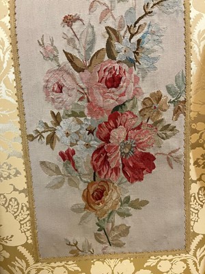 Lot 448 - A George I walnut and beech wing armchair