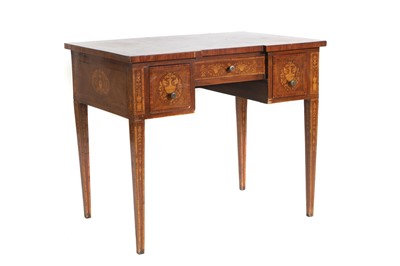 Lot 500 - An Italian rosewood inlaid table