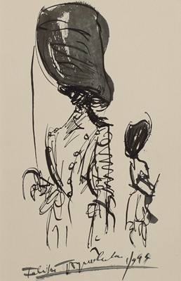 Lot 198 - Feliks Topolski RA (Polish-British, 1907-1989)