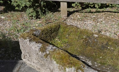 Lot 754 - A stone trough