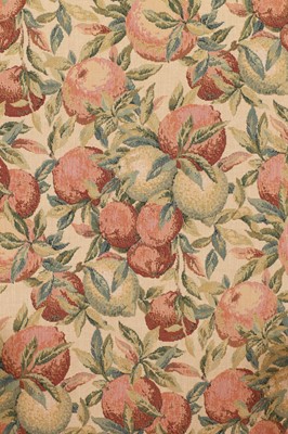 Lot 396 - A walnut open armchair