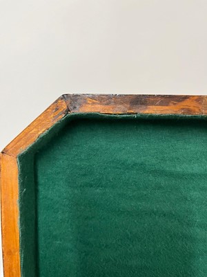 Lot 421 - A George III inlaid satinwood workbox