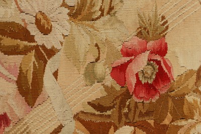 Lot 403 - A pair of Aubusson tapestry wall hangings