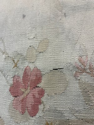 Lot 403 - A pair of Aubusson tapestry wall hangings