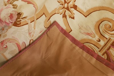 Lot 403 - A pair of Aubusson tapestry wall hangings