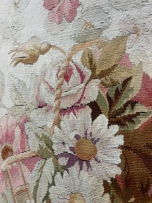 Lot 403 - A pair of Aubusson tapestry wall hangings