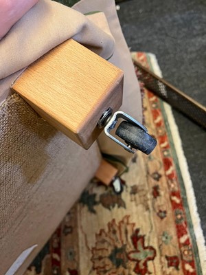 Lot 397 - An upholstered easy armchair by Kingcome