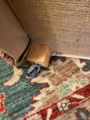 Lot 397 - An upholstered easy armchair by Kingcome