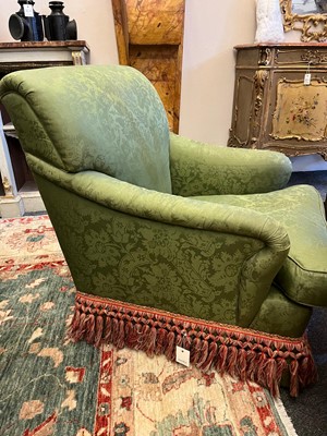 Lot 397 - An upholstered easy armchair by Kingcome