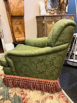 Lot 397 - An upholstered easy armchair by Kingcome
