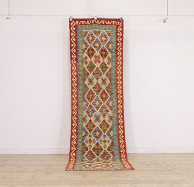 Lot 317 - An Afghan kilim rug