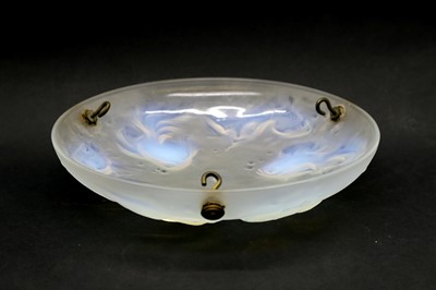 Lot 267 - A Sabino opalescent glass plafonnier