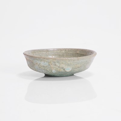 Lot 309 - A Korean celadon-glazed saucer