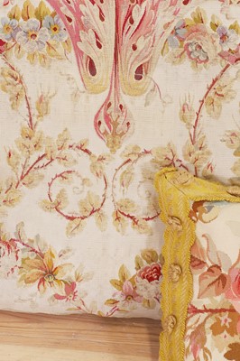 Lot 414 - A collection of seven Aubusson and Beauvais tapestry cushions