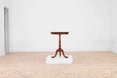 Lot 95 - A George III-style cherry tripod table