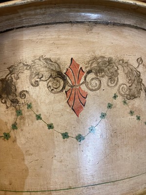 Lot 458 - A toleware wine cooler