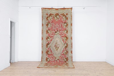 Lot 109 - An Aubusson wool rug