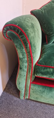Lot 366 - A two-seater sofa