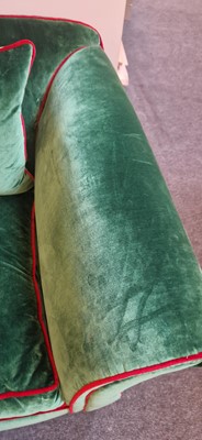 Lot 366 - A two-seater sofa