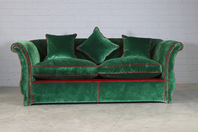 Lot 366 - A two-seater sofa