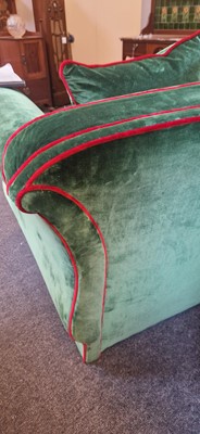 Lot 366 - A two-seater sofa
