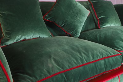 Lot 366 - A two-seater sofa