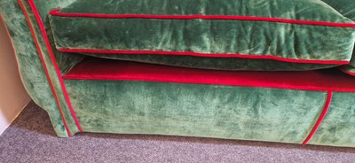 Lot 366 - A two-seater sofa