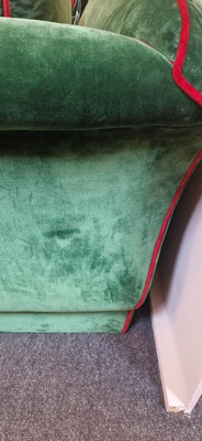 Lot 366 - A two-seater sofa